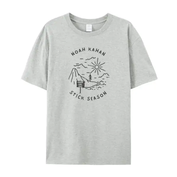 Noah Kahan Cool Camps Kids T-Shirt Grey